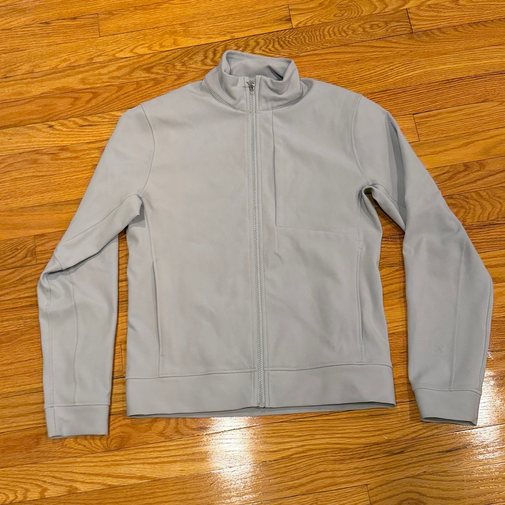 Lululemon Men’s Athletica Light Gray Jacket - Picture 2 of 9